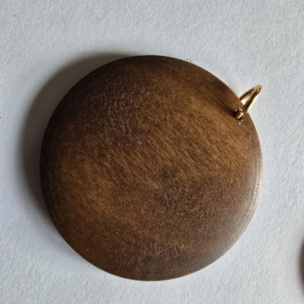 Mama pendant brown wood Ma Ma mom mommy mother - Picture 5 of 7